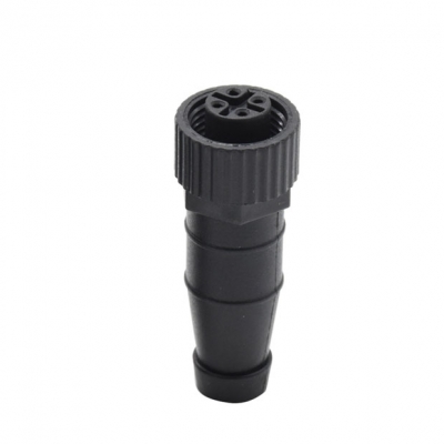 M12-5pin female terminator, plastic nut, 120Ω
