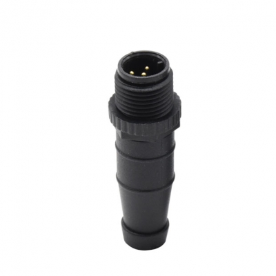 M12-5pin male terminator, plastic nut, 120Ω